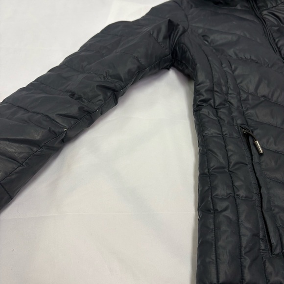 Lolë Older Style Duck Down Winter Parka Puffer Jacket Black Women’s XS Some Wear - Picture 11 of 16